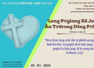 ‘Long Pơglang Kĕ Jei Ba Ăn Tơdrong Dŏng Pơklaih – 3/5/2026