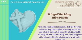 Bơngai Wei Lăng Hiơ̆k Pŭ Iŏk – 11/5/2026