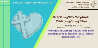 Kră Yang Tŏk Tơ plĕnh: Tơdrong Jang ‘Nao – 14/5/2026