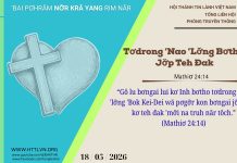 Tơdrong ’Nao ’Lơ̆ng Bơtho Jơ̆p Teh Đak – 18/5/2026
