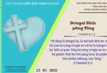 Bơngai Đĭch păng Yŏng – 23/5/2026