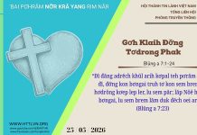 Gơh Klaih Đơ̆ng Tơdrong Phak – 25/5/2026