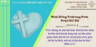 Weh Đơ̆ng Tơdrong Pơm Pơyô Kư̆ Kă – 29/5/2026