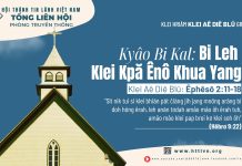 Kyâo Bi Kal: Bi Leh Klei Kpă Ênô Khua Yang – 4/5/2026
