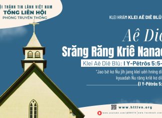 Aê Diê Srăng Răng Kriê Nanao – 13/5/2026