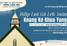 Hdĭp Luă Gŭ Leh Anăn Knang Kơ Khua Yang – 17/5/2026