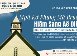 Mpŭ Kơ Phung Mă Bruă Hlăm Sang Aê Diê – 21/5/2026
