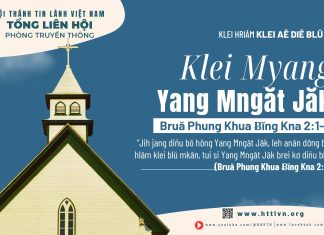 Klei Myang Yang Mngăt Jăk – 24/5/2026