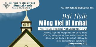 Dưi Tlaih Mơ̆ng Klei Bi Kmhal – 25/5/2026