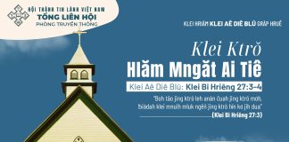 Klei Ktrŏ Hlăm Mngăt Ai Tiê – 31/5/2026