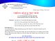 Thông Báo & Thư Mời V/v Lễ Cảm Tạ Chúa – Kỷ Niệm 100 Năm Thành Lập HTTL Hoà Ninh