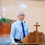 Mục sư Lâm Hữu Phúc huấn luyện tại plei Breng