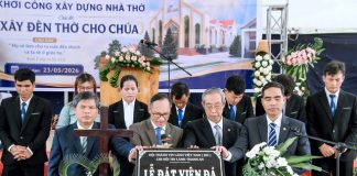 Gia Lai: Lễ Đặt viên đá Xây dựng Nhà thờ Tin Lành Thanh An