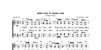 Bài hát: THẦN YÊN ỦI GIÁNG LÂM
