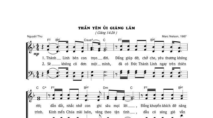 Bài hát: THẦN YÊN ỦI GIÁNG LÂM