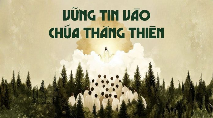 Thơ: VỮNG TIN VÀO CHÚA THĂNG THIÊN