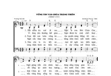 Bài hát: VỮNG TIN VÀO CHÚA THĂNG THIÊN