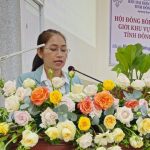 ba Ms Dieu Druot chao mung hoan nghinh