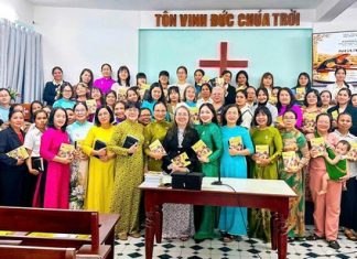 Khánh Hòa: Bồi linh – Thông công vợ Giáo phẩm và Nữ Truyền đạo khu vực 5.
