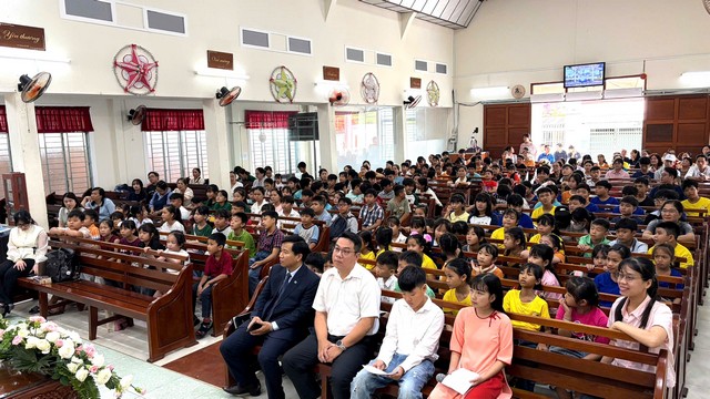 Vĩnh Long: Bồi linh Thông công Thiếu nhi Khu vực II