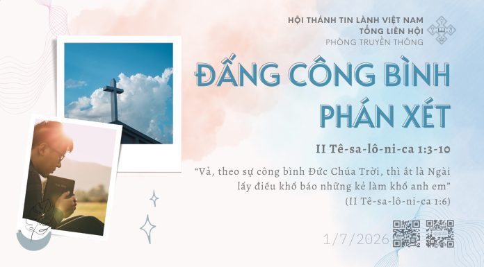 Đấng Công Bình Phán Xét – 1/7/2026