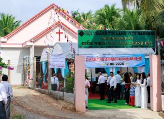 Vĩnh Long: Lễ Cảm tạ Chúa và Công bố Thành lập Điểm Nhóm Tin Lành Khánh Hội