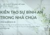 Kiến Tạo Sự Bình An Trong Nhà Chúa – 17/6/2026