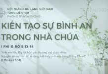 Kiến Tạo Sự Bình An Trong Nhà Chúa – 17/6/2026