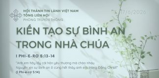 Kiến Tạo Sự Bình An Trong Nhà Chúa – 17/6/2026