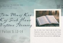 Tsim Muaj Kev Kaj Siab Hauv Vajtswv Tsevneeg – 17/6/2026