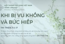Khi Bị Vu Khống và Bức Hiếp – 18/6/2026