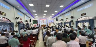 Vĩnh Long: Lễ Cảm tạ Chúa 100 năm Thành lập Hội Thánh Tin Lành Hoà Ninh