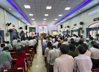 Vĩnh Long: Lễ Cảm tạ Chúa 100 năm Thành lập Hội Thánh Tin Lành Hoà Ninh
