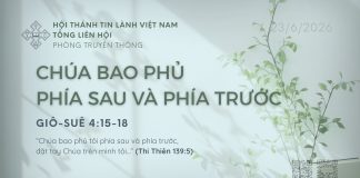 Chúa Bao Phủ Phía Sau và Phía Trước – 23/6/2026