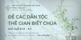 Để Các Dân Tộc Thế Gian Biết Chúa – 24/6/2026