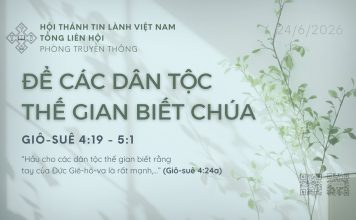 Để Các Dân Tộc Thế Gian Biết Chúa – 24/6/2026
