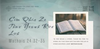 Cim Qhia Ze Tswv Yexus Rov Los – 26/6/2026