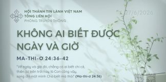Không Ai Biết Được Ngày và Giờ – 27/6/2026