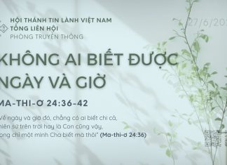 Không Ai Biết Được Ngày và Giờ – 27/6/2026