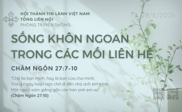 Sống Khôn Ngoan Trong Các Mối Liên Hệ – 28/6/2026