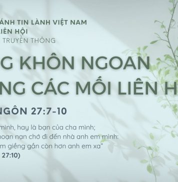 Sống Khôn Ngoan Trong Các Mối Liên Hệ – 28/6/2026