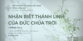Nhận Biết Thánh Linh Của Đức Chúa Trời – 3/6/2026