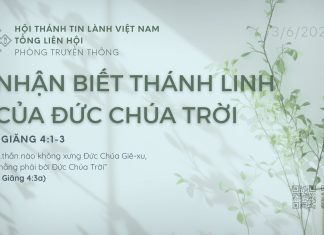 Nhận Biết Thánh Linh Của Đức Chúa Trời – 3/6/2026
