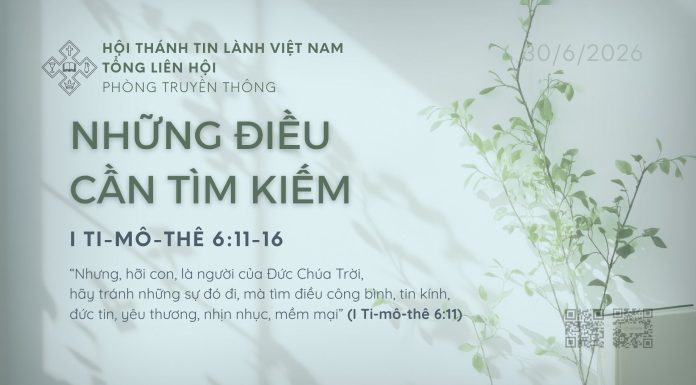 Những Điều Cần Tìm Kiếm – 30/6/2026