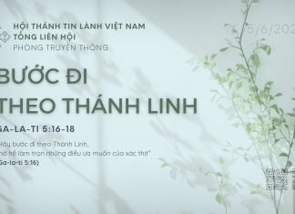 Bước Đi Theo Thánh Linh – 5/6/2026