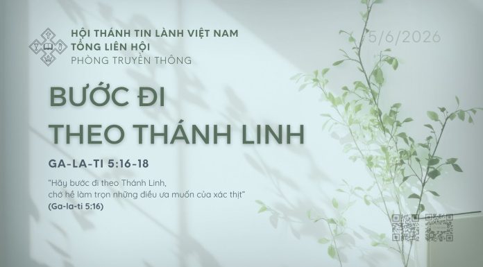 Bước Đi Theo Thánh Linh – 5/6/2026