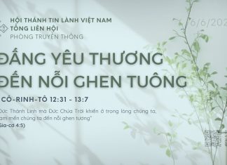 Đấng Yêu Thương Đến Nỗi Ghen Tuông – 6/6/2026