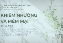 Khiêm Nhường và Mềm Mại – 8/6/2026