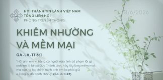 Khiêm Nhường và Mềm Mại – 8/6/2026