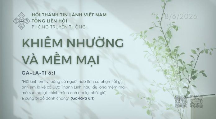 Khiêm Nhường và Mềm Mại – 8/6/2026